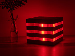 art futuro's Acrylic Light Cube without the light turned on